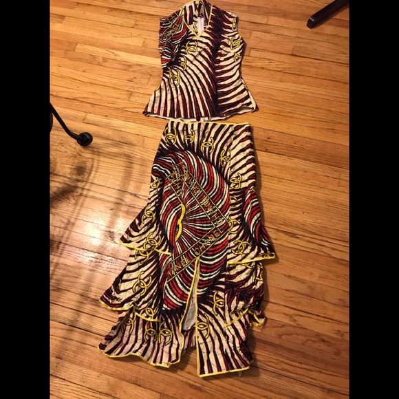 CHANEL Dresses & Skirts - From Movie Wardrobe:Beautiful handmade in art studio size S